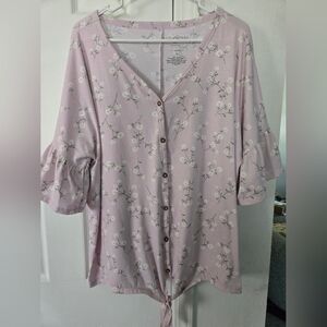 A:glow maternity Nursing Top